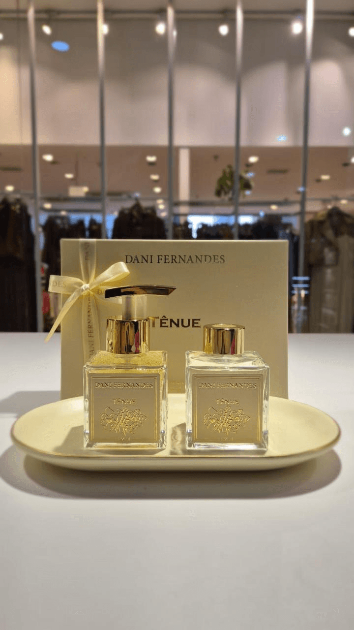 Kit presenteavel Tenue 120ml Dani Fernandes em ambiente