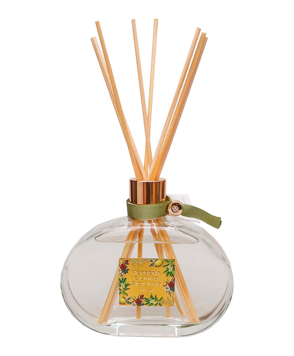 Difusor de Aroma Verbena e Limão Siciliano 300ml Óleo Dani Fernandes