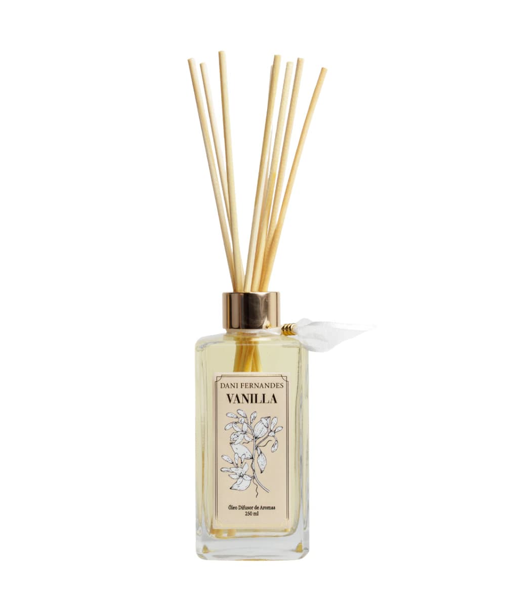 Difusor de Aromas Vanilla 250ml Óleo | Dani Fernandes