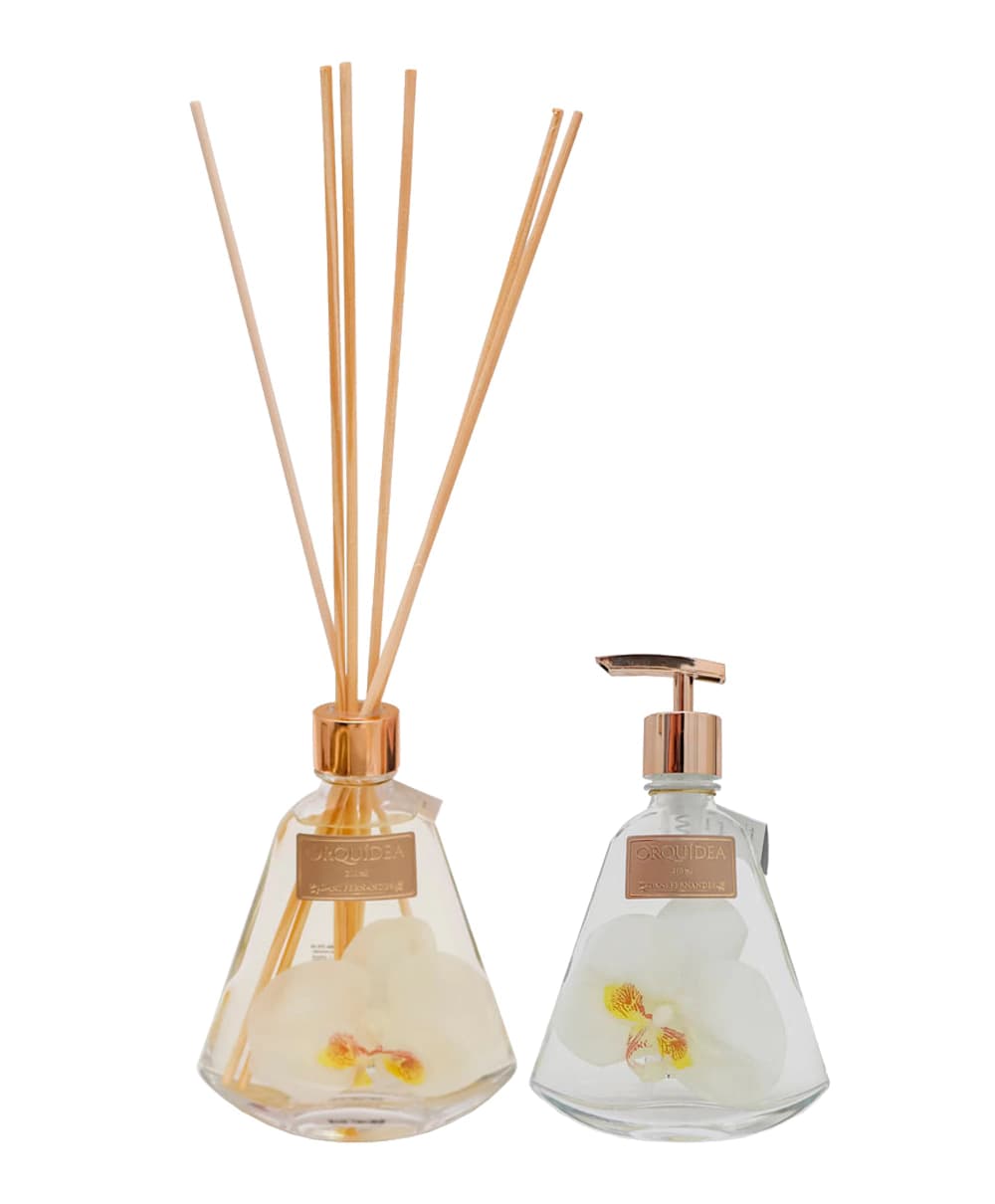 Difusor e Sabonete Líquido Orquídea 210ml Dani Fernandes