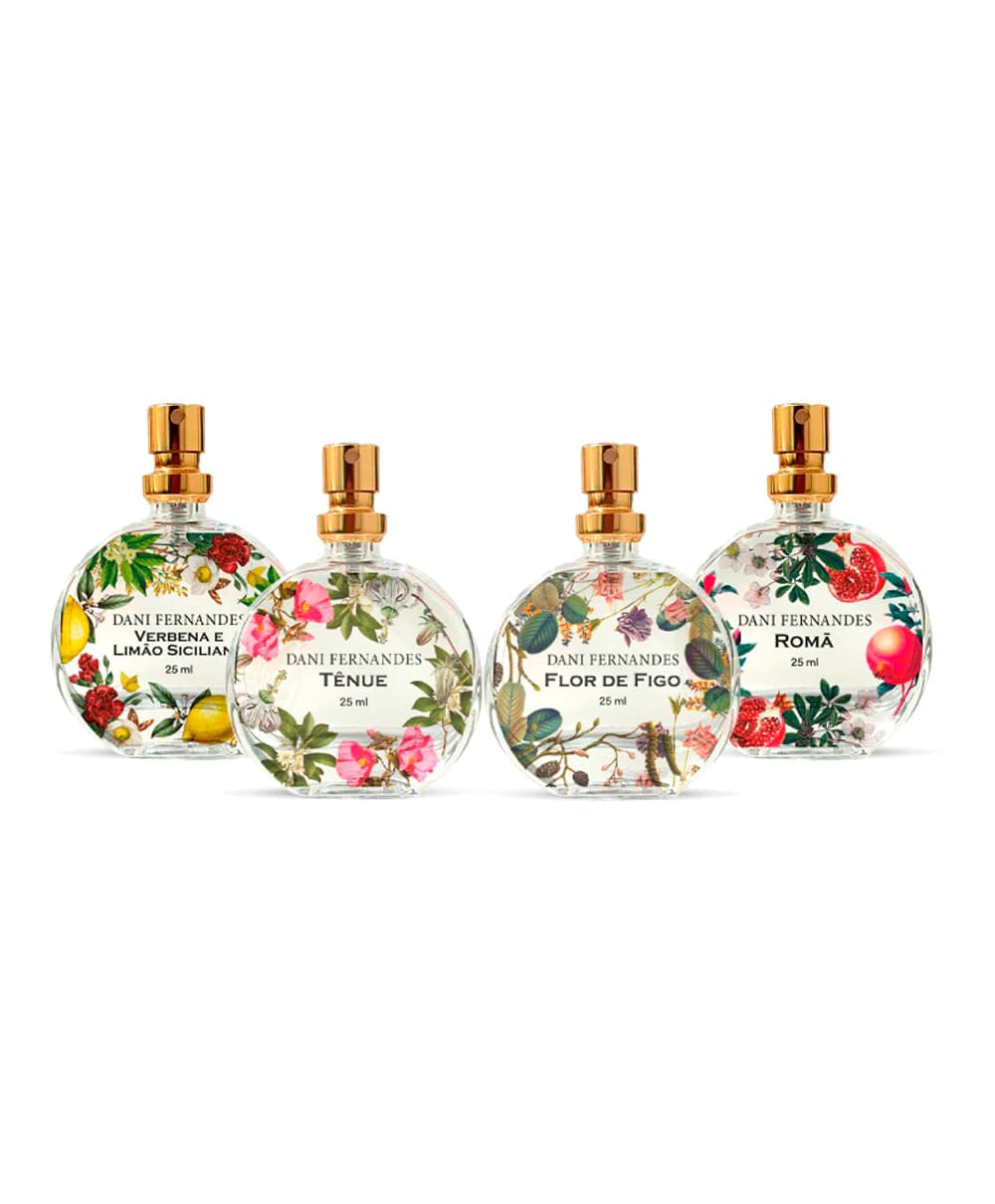 Kit Best Sellers Aromatizadores Home Spray 25ml Dani Fernandes
