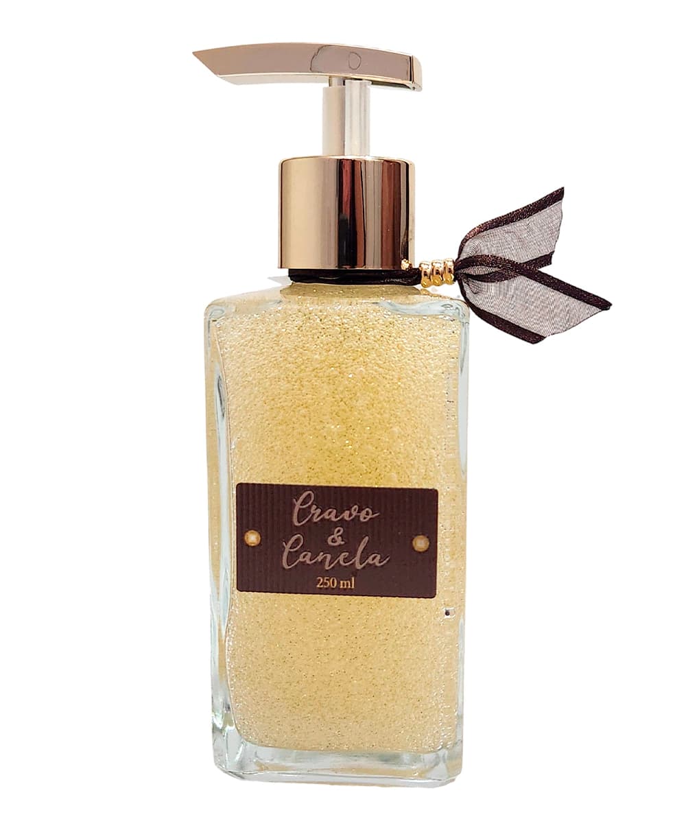 Sabonete Líquido com Glitter Cravo e Canela 250ml Dani Fernandes