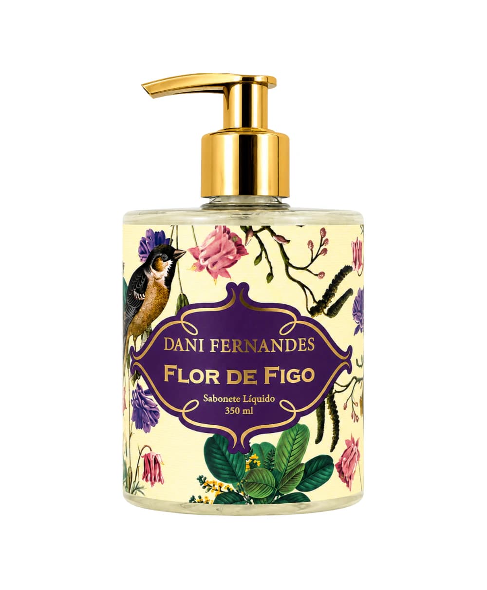 Sabonete Líquido Flor de Figo 350ml | Dani Fernandes