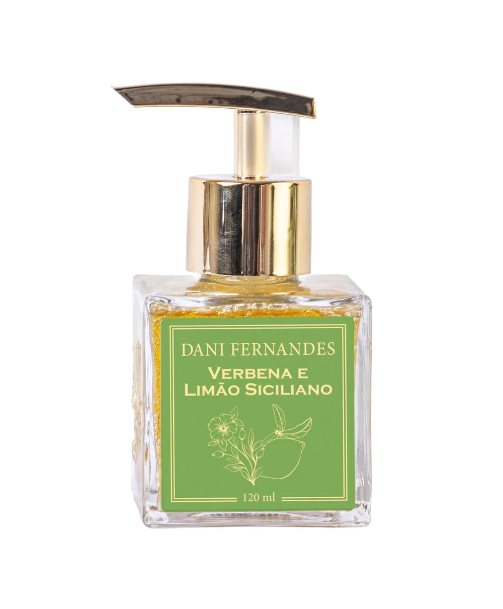 Sabonete Líquido Verbena e Limão Siciliano 120ml | Dani Fernandes