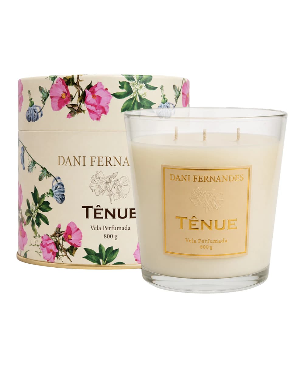 Vela Perfumada Tênue 800g | Dani Fernandes